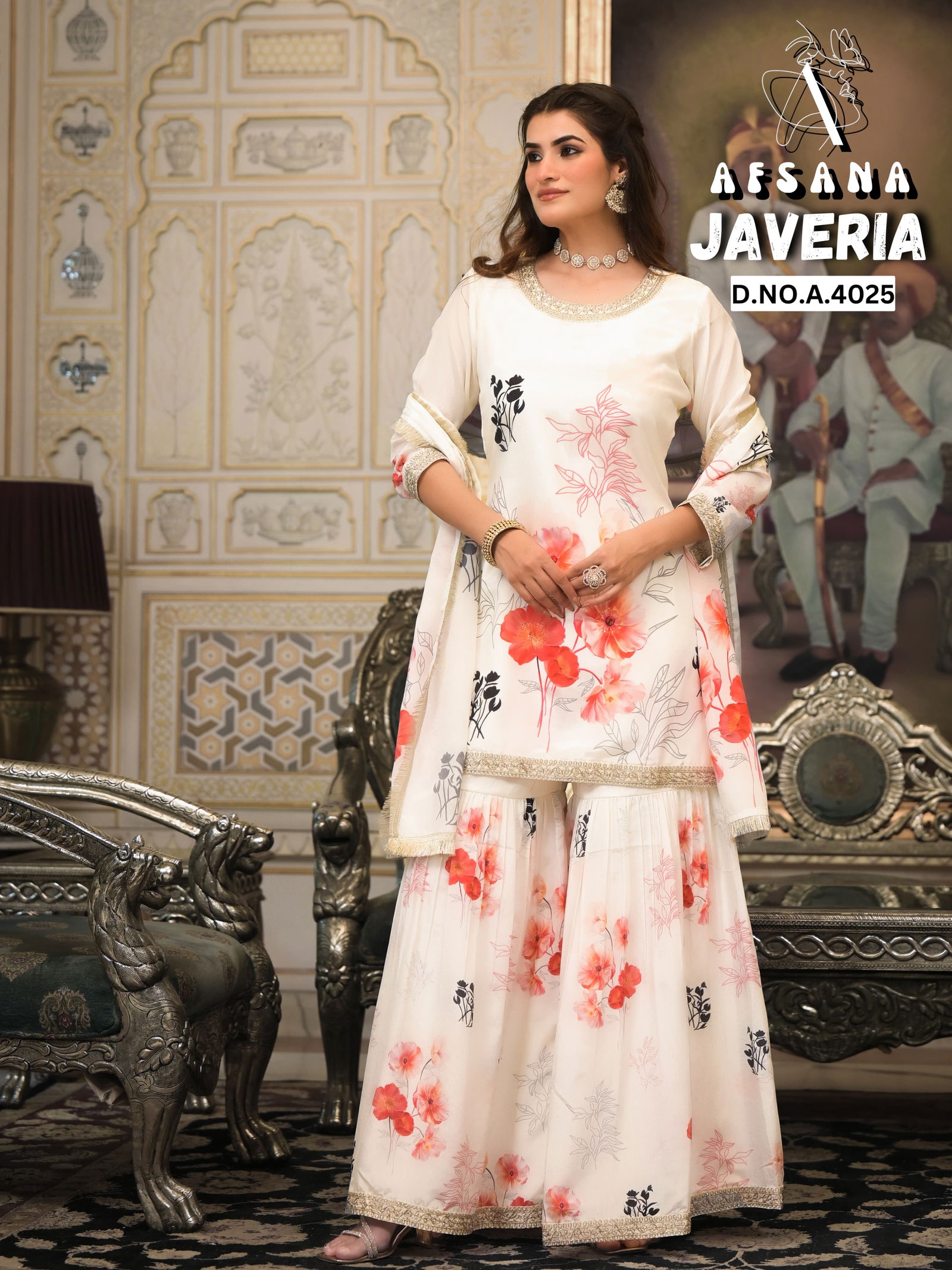 Javeria By Afsana Velly Chiffon Printed Readymade Suits Orders In India